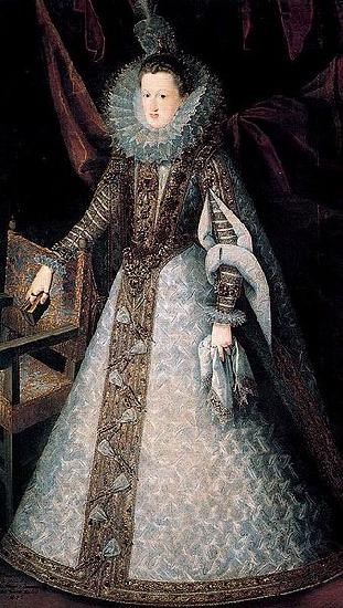 Juan Pantoja de la Cruz Portrait of Margarita de Austria France oil painting art
